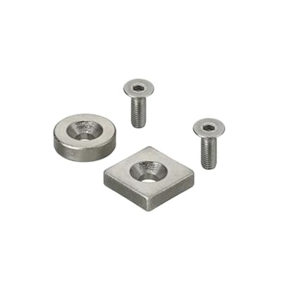 HXCC/HXCS/HXCR8/10/12/15/20/25带座磁铁 双沉孔强力磁吸 吸铁石