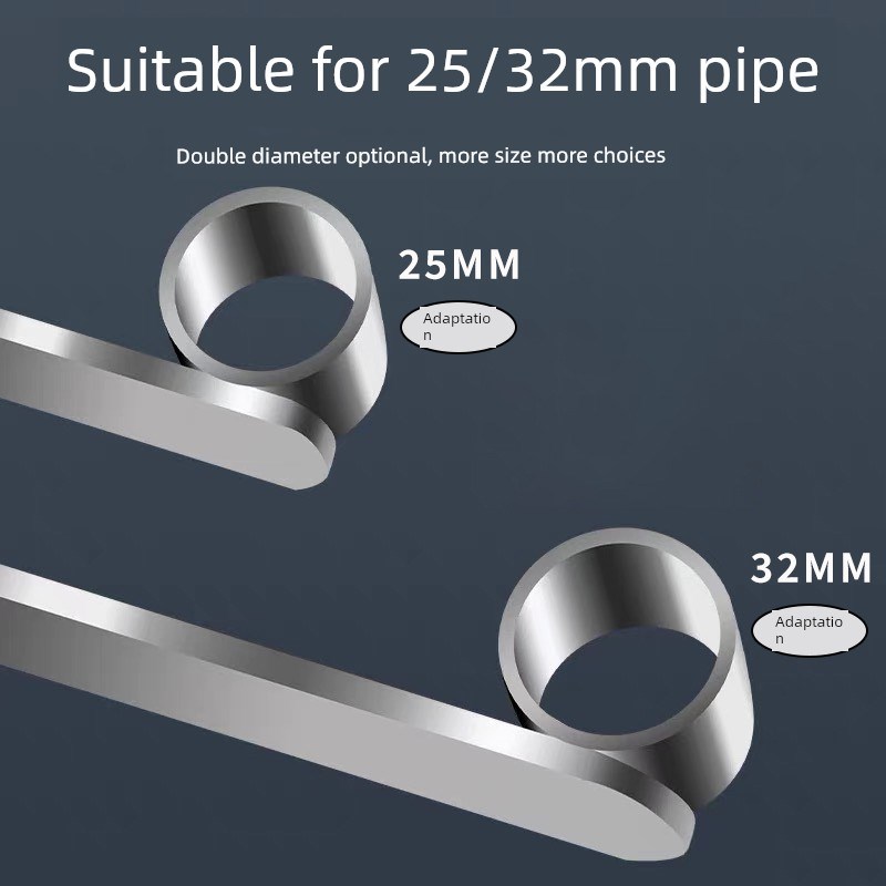 304不锈钢可折叠晾衣杆支架阳台晾衣架三角支Q架外墙晾衣圆管支架