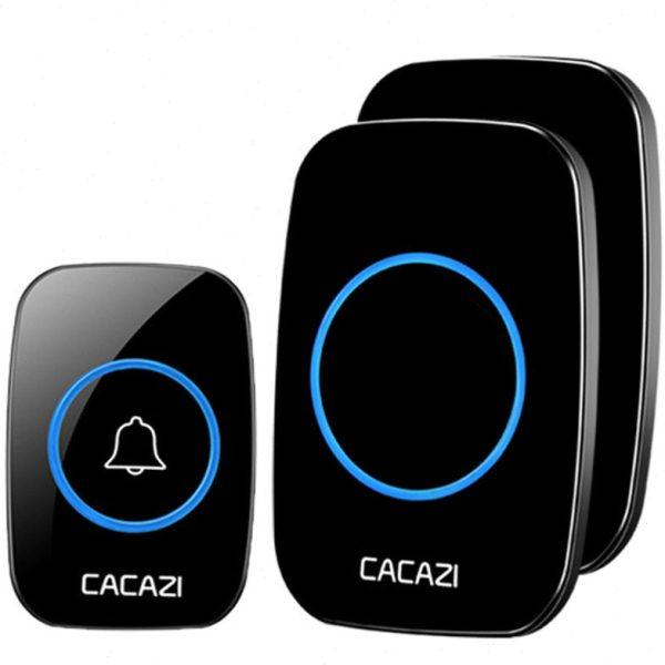 一拖二无线门铃家用远距离音乐数码别墅门铃A10黑色呼叫进门铃,电子/电工,楼宇对讲设备,淘宝优惠券,粉丝福利购,淘宝优惠卷