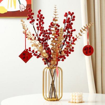 北欧轻奢玻璃灯笼花瓶摆件创意客厅干花插花花器电视柜餐桌装饰品,家居饰品,花瓶,淘宝优惠券,粉丝福利购,淘宝优惠卷