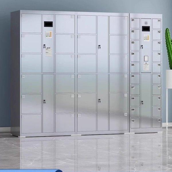 不锈钢电子存包柜指纹柜智能超市储物柜员工手机存放柜人脸识别柜,商业/办公家具,寄存柜/快递柜,淘宝优惠券,粉丝福利购,淘宝优惠卷