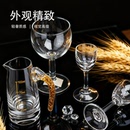 高端玻璃白酒杯套装 酒杯家用 带把手酒壶异形个性