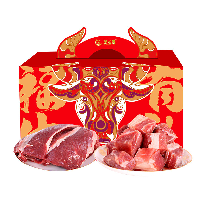 星龙港安格斯原切牛肉礼盒