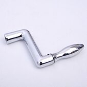 榻榻米升降机摇把不锈钢摇手升降桌辅料升降器配件升降台圆形盖板