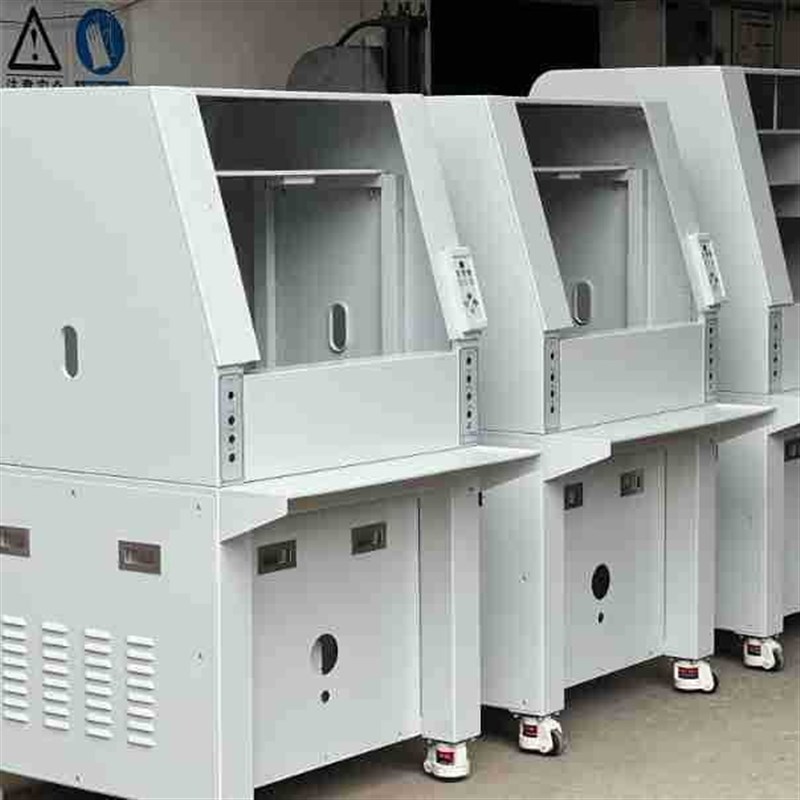 自动化设备外壳钣金机箱外壳加工自助终端机精铝合金工控机喷漆