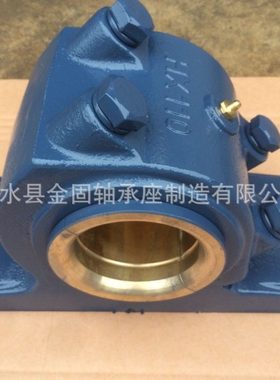 斜滑动轴承HX050 HX060 HX070 HX080 HX090四螺柱铜瓦轴承座
