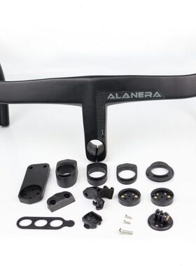 DEDA ALANERA全碳纤维公路自行车弯把一体弯把带码表架自行车配件