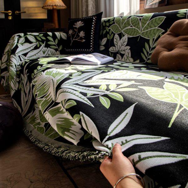 轻奢沙发巾2024年流行新款四季通用级感防滑坐垫子皮套罩全盖布,居家布艺,沙发垫,淘宝优惠券,粉丝福利购,淘宝优惠卷