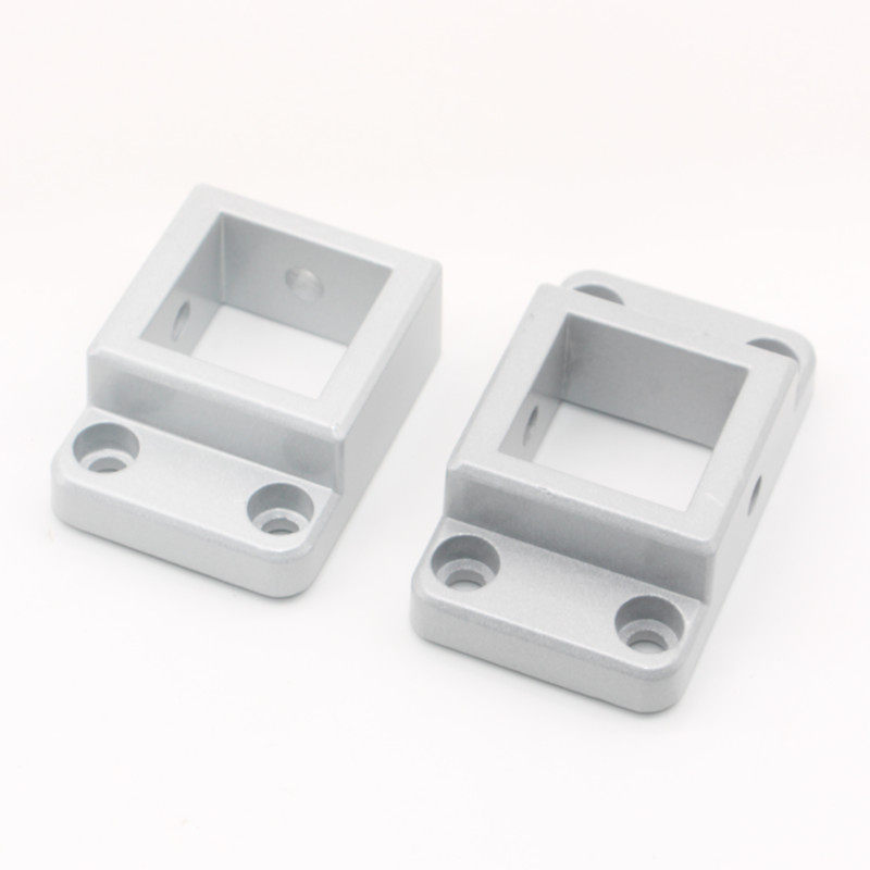 工业铝型材配件连接法兰固定底座连接件30/40单向双向边角装卸便