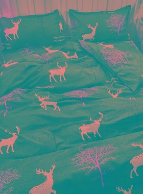 被套单件150x200x230床单人180x200被罩220x240两件套男士深灰色