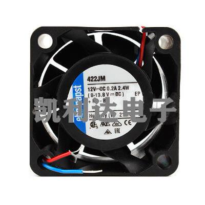 原装德国进口422JM402812V2.4W高转速大风量机柜箱散热风扇
