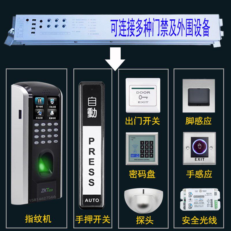 电动玻璃移门自动门控制器t感应门电机控制器主板维修控制板通用
