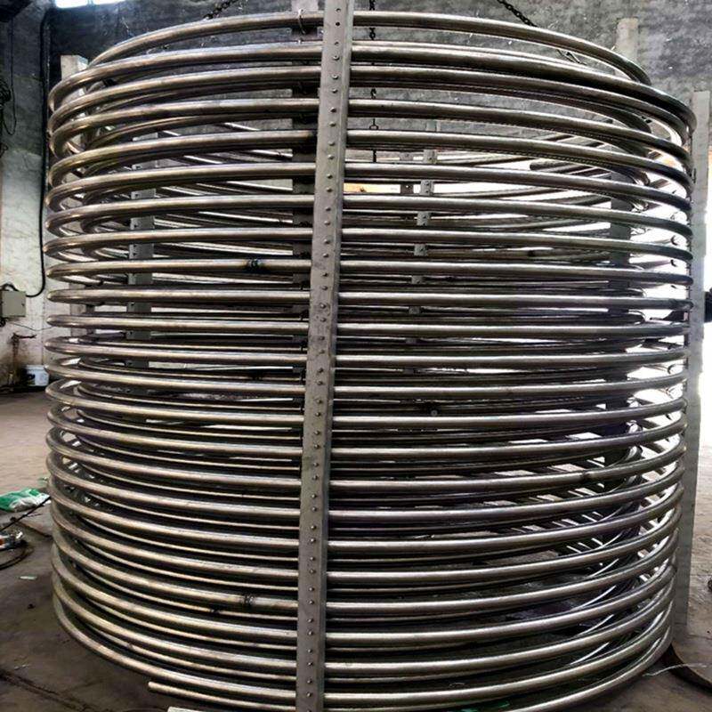 04316L22钢05定制3不锈盘管弯管换热器加工按图加工