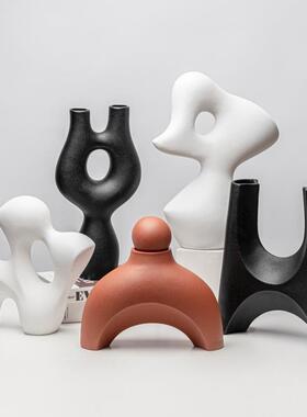 现代则北欧创意几何LSZ0353摆件软装样板房客厅茶脂几桌面不规家