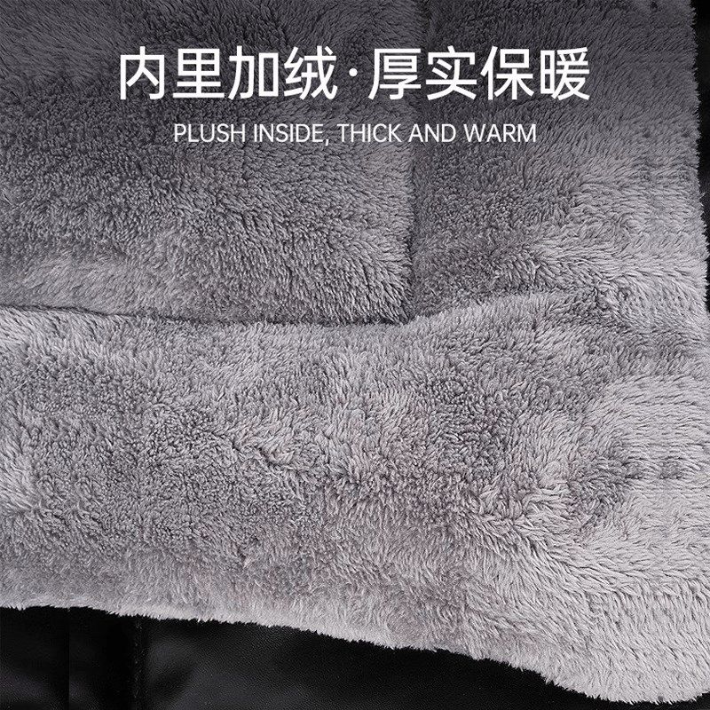 电动车挡风被冬季分体式人车分y离踏板电瓶摩托车防风罩保暖PU皮