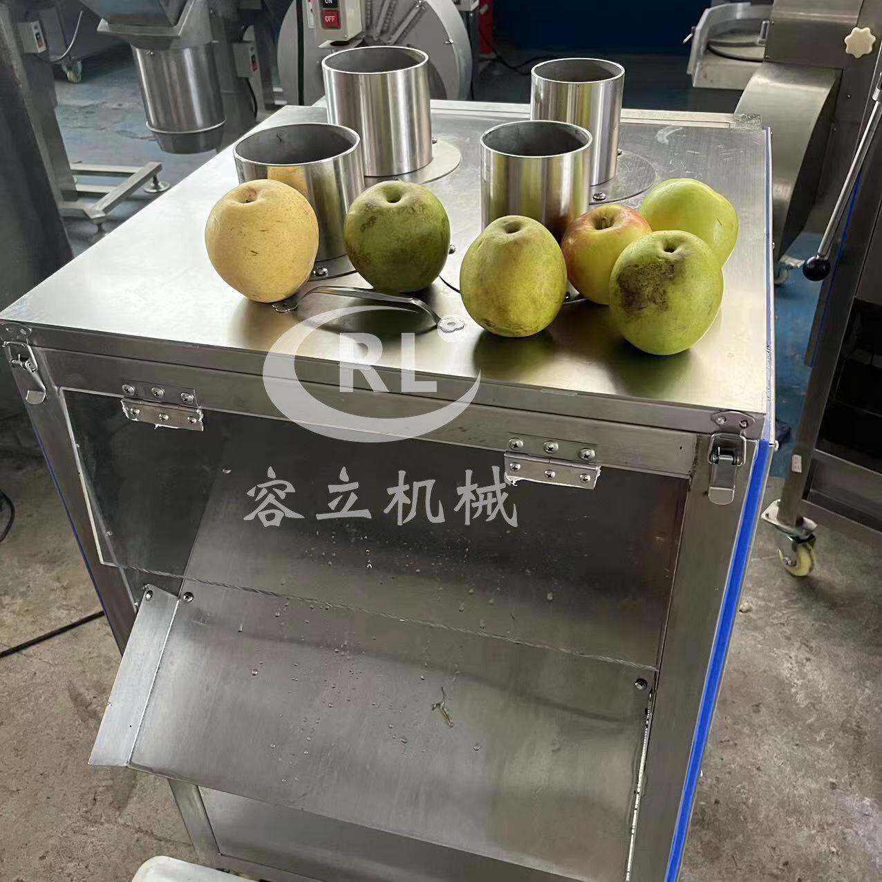 商用香梨切片机下压式苹果木薯切片机器全自动香瓜切片机
