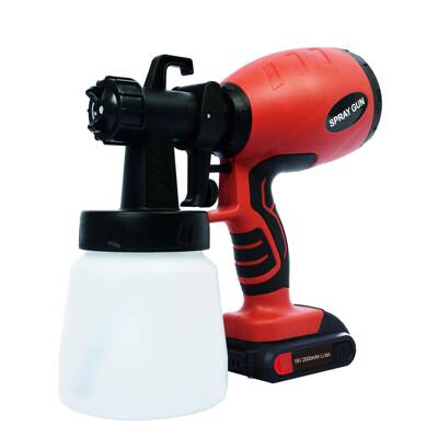 宁波21V4000mAh无线锂电油漆喷枪电动喷枪