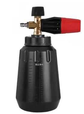 高压洗车机泡沫壶汽车喷壶雪花扇形泡沫枪PA壶