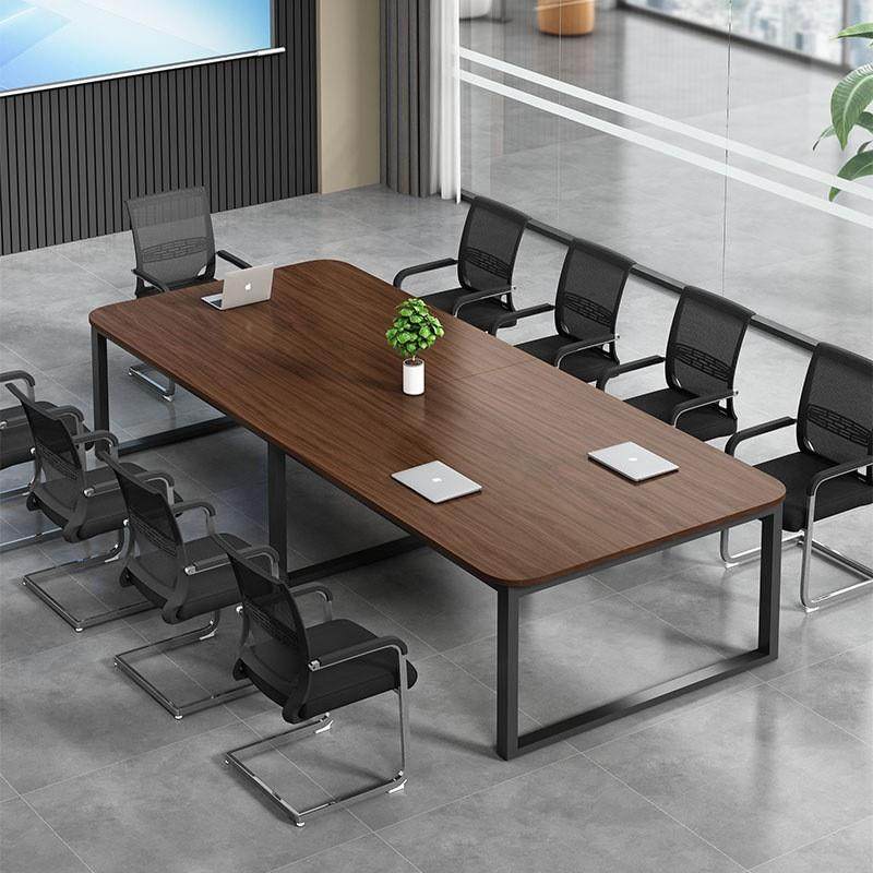 会议桌长桌简约现代办公桌椅组合会议室长条桌长方形大桌子工作台