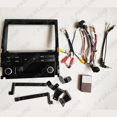 适用06-13款凯迪拉克CadillacEscalade改装面框大屏音响面板9寸