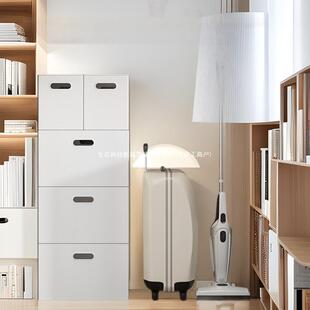 日式书架收纳盒图书馆方形直角书本收纳筐折叠收纳箱书籍储物箱子