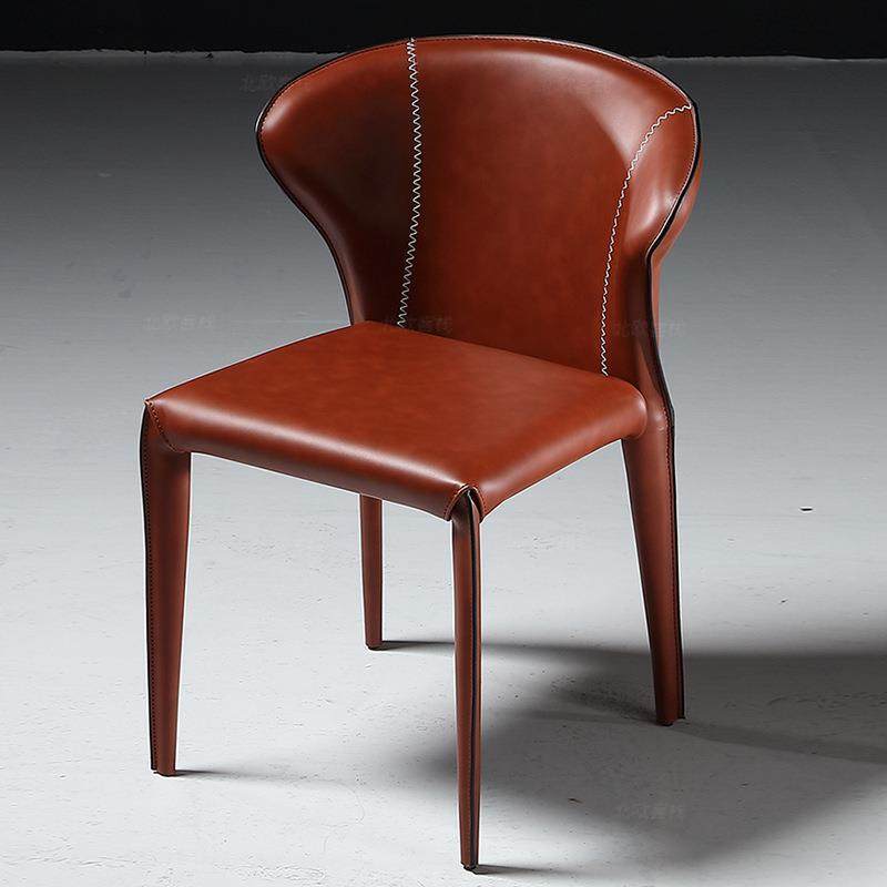 组合意式马鞍皮椅子简约家用奶油风设计师餐椅轻奢餐厅极简餐桌椅,节庆用品/礼品,新娘配件,淘宝优惠券,粉丝福利购,淘宝优惠卷