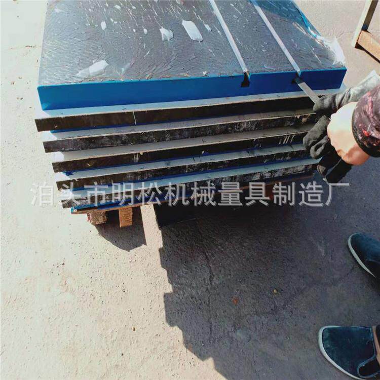 厂家500*800铸铁攻丝机平台600*900攻牙机平板带可移动柜子