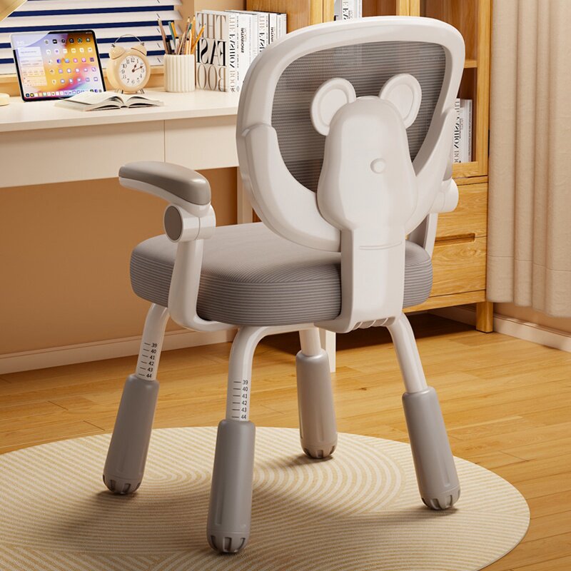 四平八稳儿童学习椅矫正坐姿书桌椅子可升降调节家用写字椅小学生