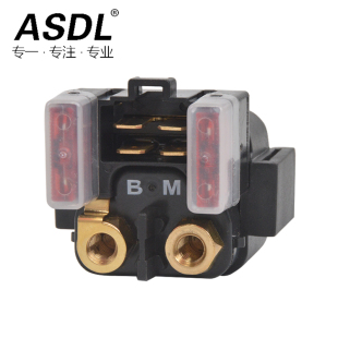 适配川崎Z250配件小忍者NINJA250R Z300摩托车磁吸启动马达继电器