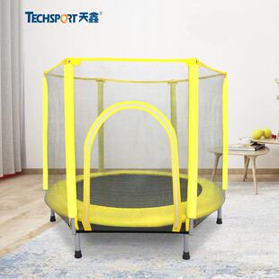 天鑫室内儿童蹦床1-3岁宝宝弹跳床家用小型蹦蹦床带护网现货跨境