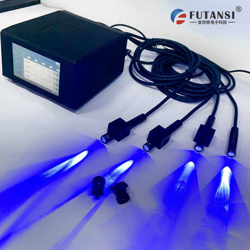 复坦希绿光uvled点光源 525nm绿色光斑led点光源 LED紫外线固化灯