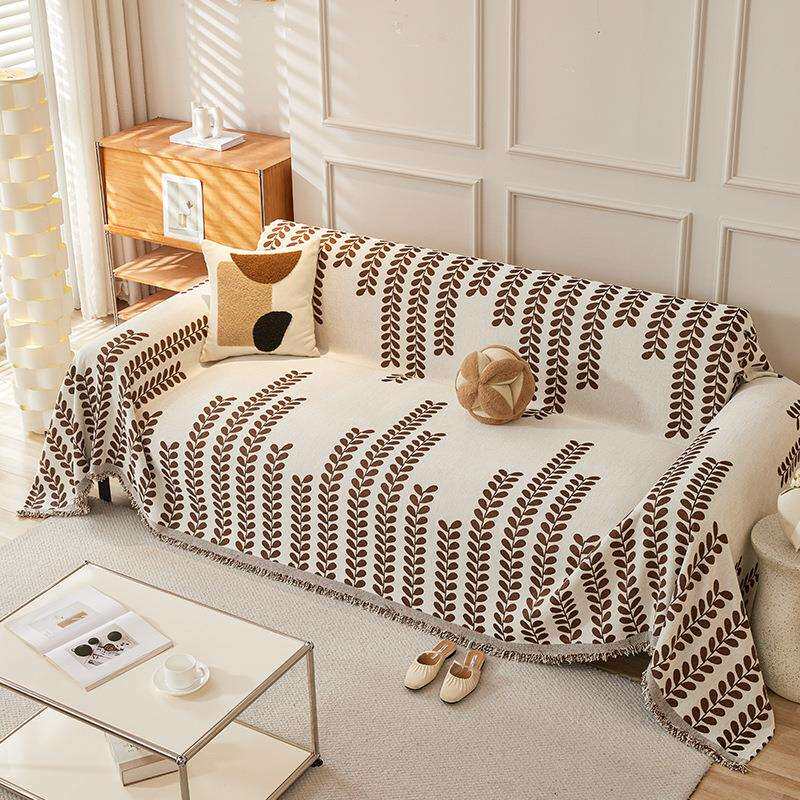 新款沙发盖巾四季通用防猫抓沙发盖布沙发毯防滑沙发套罩防尘耐脏