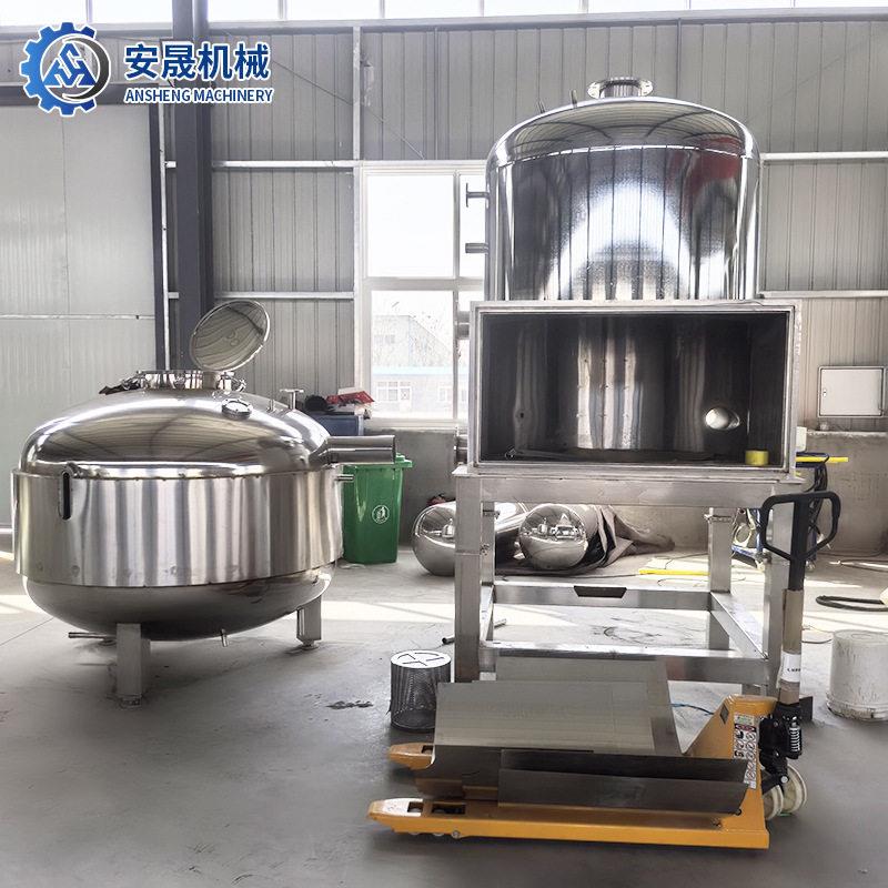 出口猕猴桃片低温真空油炸机香酥黄鱼带鱼肉禽坚果一机多用油炸机