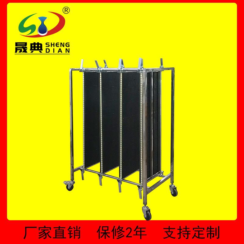 厂家现货防静电周转车pcb车间不锈钢周转台车SMT线路板储存放架