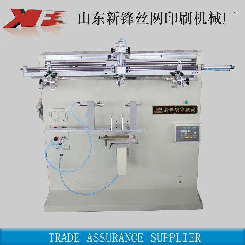 厂家圆面花盆印刷半自动设备玻璃制品丝印机设备