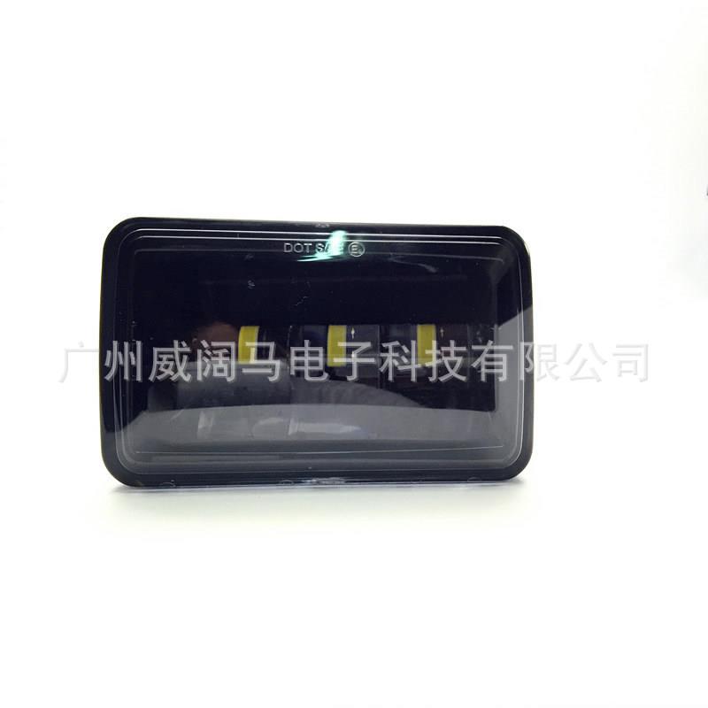 新款适用福特雾灯福特改装雾灯LED灯天使眼雾灯汽车前雾灯