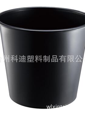 外贸出口工厂直销KD50LT/KD70LT加厚加大种植盆黑色塑料花盆窗口
