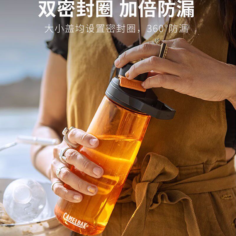 驼峰水杯男大容量塑料杯子camelbak水壶旅行女户外健身直饮随手杯