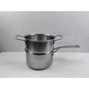 少见出口单加深18-10不锈钢蒸笼蒸格蒸架蒸篦带把手18CM