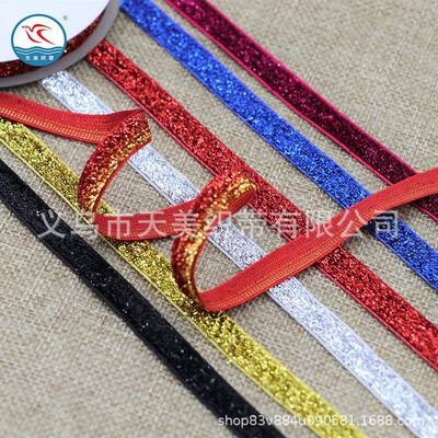 天美CM葱绒带金银1葱彩带织带IY诞QGT礼物包装D丝带服装辅料圣花