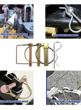 184pcs盒装镀彩定规位销开口销套装12格O锌型D无品牌/型销拉销按