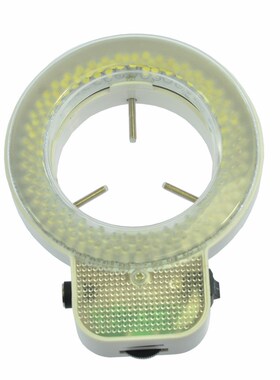 显微镜144LED环形灯工业相机亮度可调光源白色辅助补光灯61mm内径