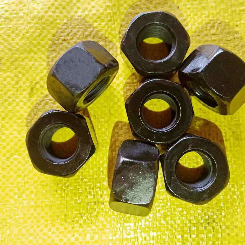 反扣 反牙 左旋外六角 高强度黑色12.9级六角螺丝 倒丝螺栓M6-M24