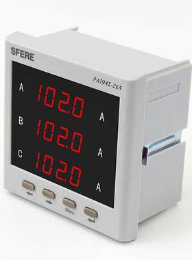 PA194I-2K4可取代指针式电流表 42l6的三相交流电流表