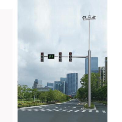综合杆组合杆行多功能YIA交通号灯杆路信灯监控人道合杆户外共灯