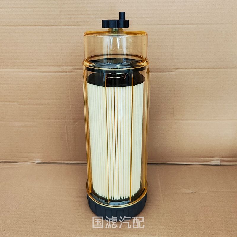 加装透明可视PL420油水分离器柴油滤芯潍柴柴滤总成可换内芯长效