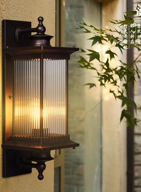 户外壁灯花园别墅29333新中式室外院灯柱大门露台庭台过道围阳墙