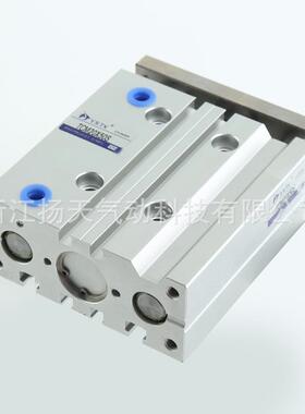三轴三杆气2缸TCM0X20/30/4/0/5075/100/150525S带磁气动高导杆精