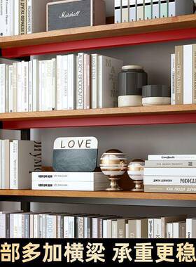 多置架架落地层收纳钢ZDD木书架物品收纳架物展示架货架加厚架子