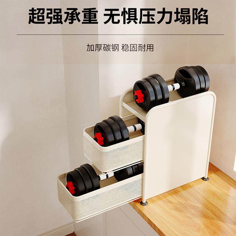 房台面分层厨置物70518/70架窄缝收架可抽拉调料置架铁带磁吸纳物